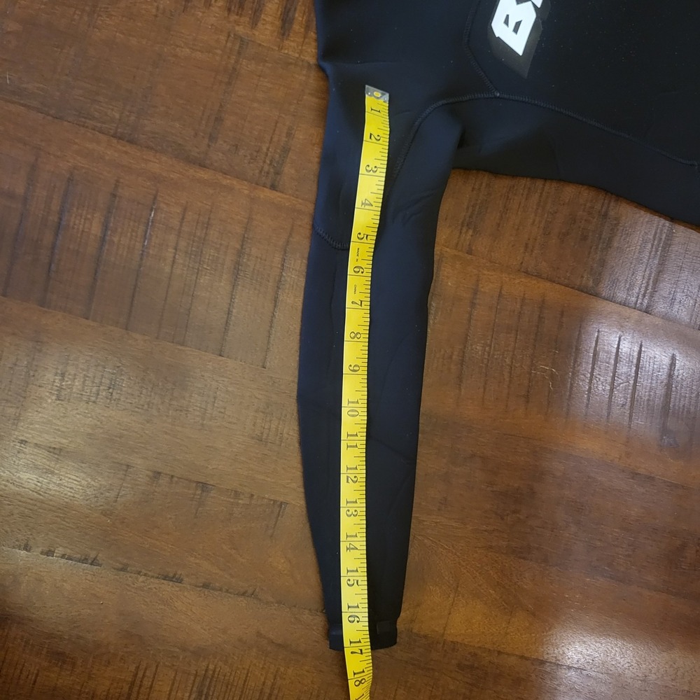 Buell RBZ Stealth Mode Youth Black Wetsuit 3/2mm Full Suit W/ Vertical Back Zip - Picture 11 of 12